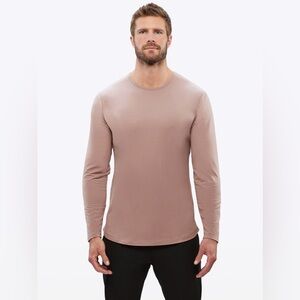 CUTS Mountain Mist AO Long Sleeve Curve-Hem Tee‎ Size M